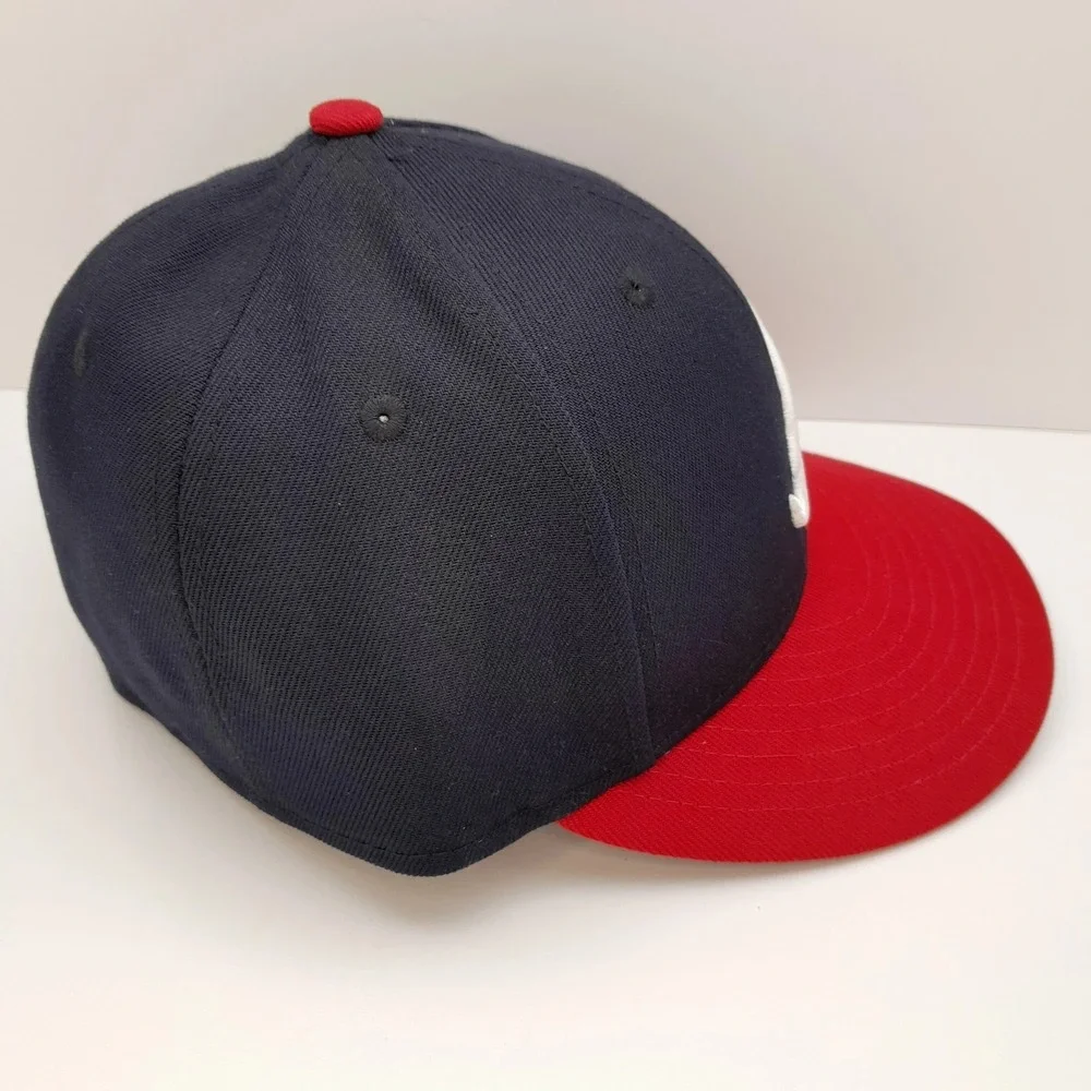 New Era 59FIFTY Atlanta Braves On Field Fitted Hat Size 7 MLB Cap
